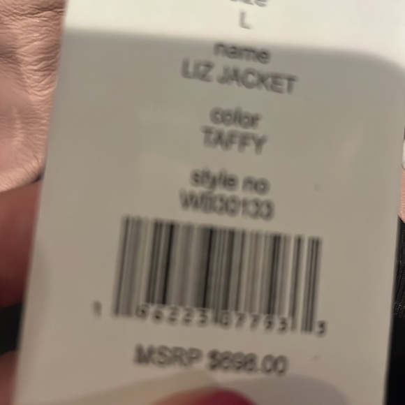 Walter Baker Leather Jacket - Picture 5 of 5